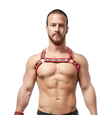 Mister B Neoprene X Back Harness | UberKinky