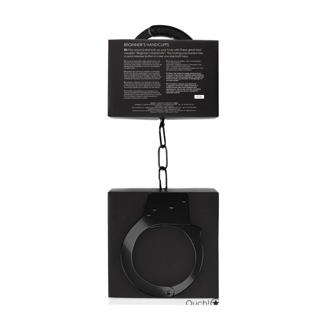 Beginner's Handcuffs - Black