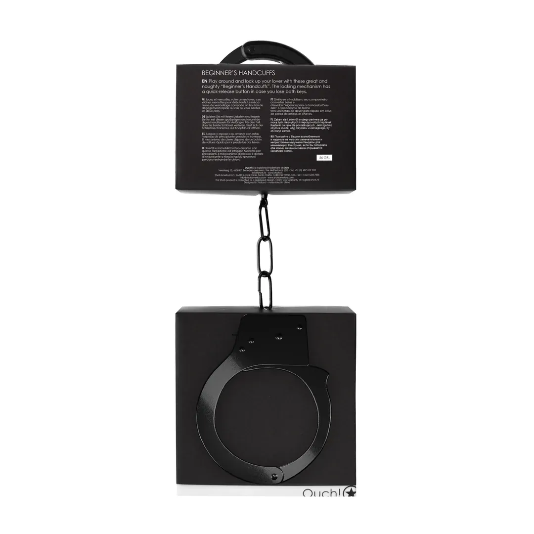 Beginner's Handcuffs - Black