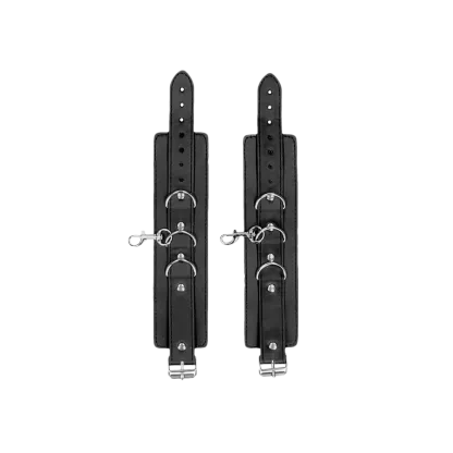 Bonded Leather Collar with Hand Cuffs