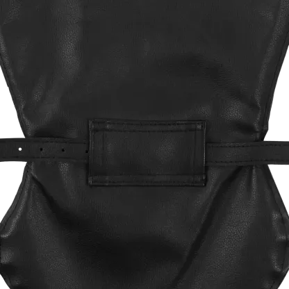 Zip-up Full Sleeve Arm Restraint - Black
