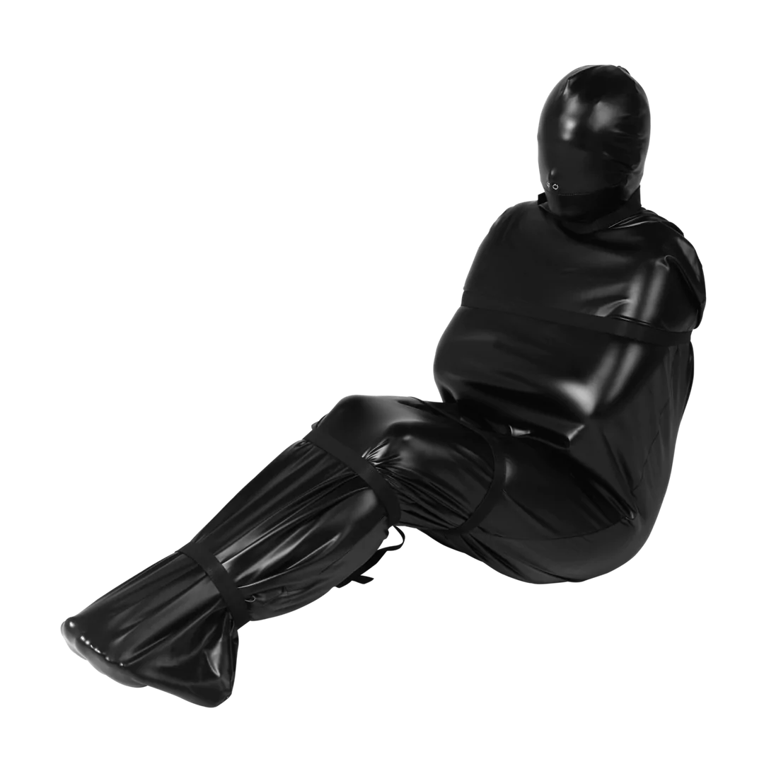 Body Bag with Nylon Straps - Black