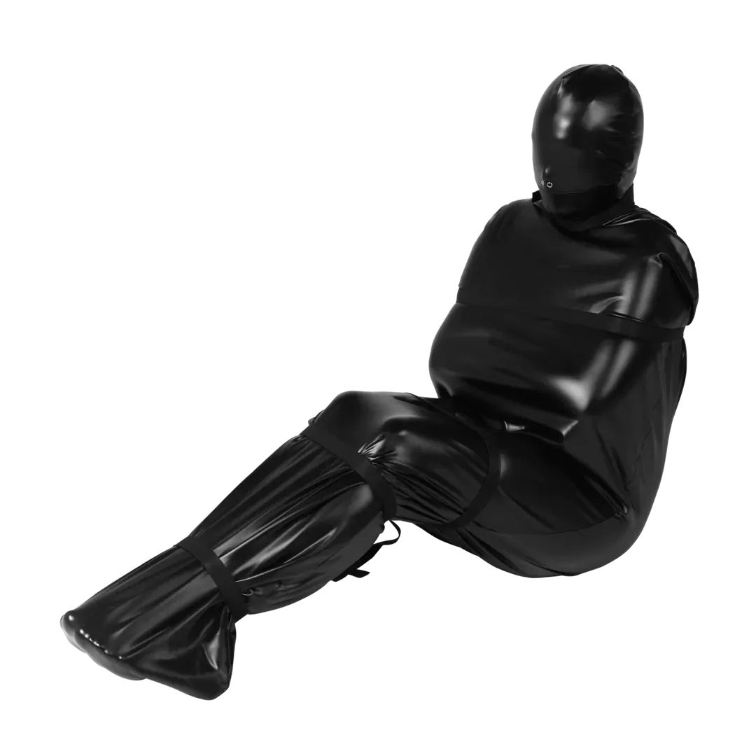 Body Bag with Nylon Straps - Black