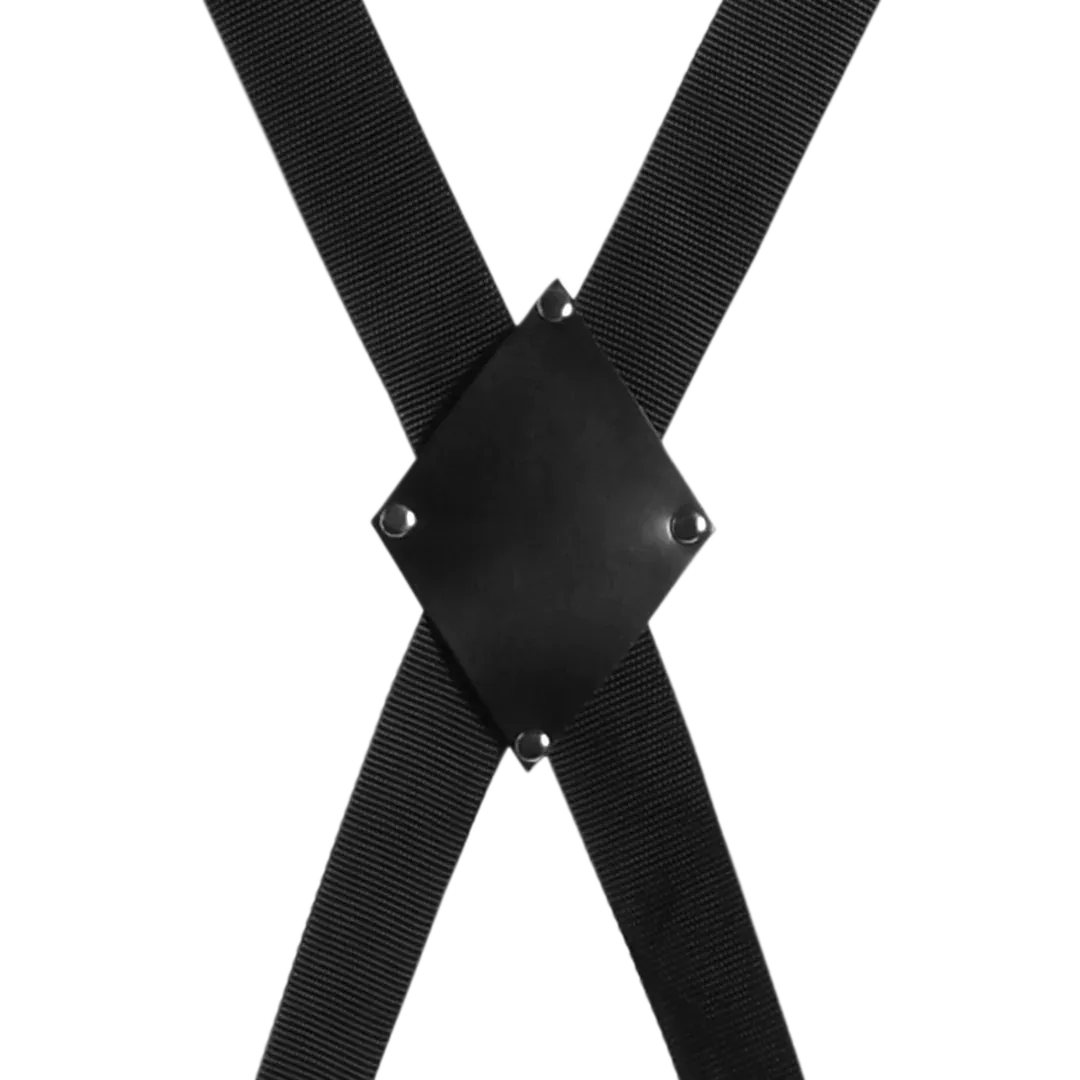 Over the Door Bondage Cross - Black
