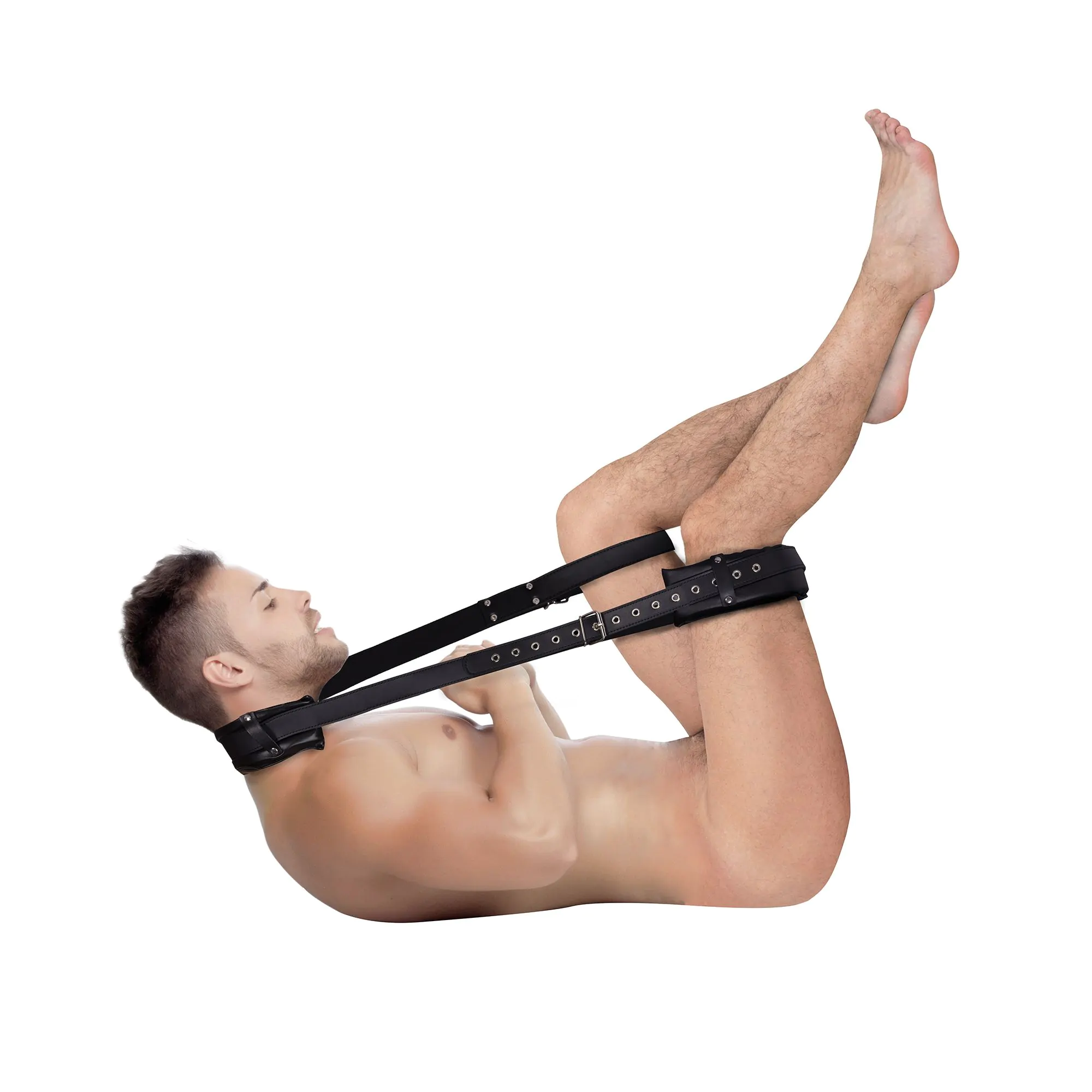 Padded Thigh Sling with Adjustable Straps - Black