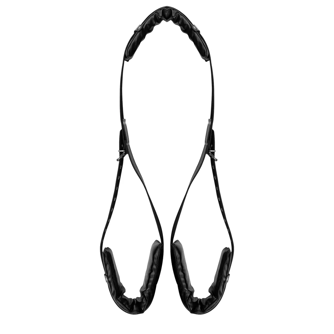 Padded Thigh Sling with Adjustable Straps - Black