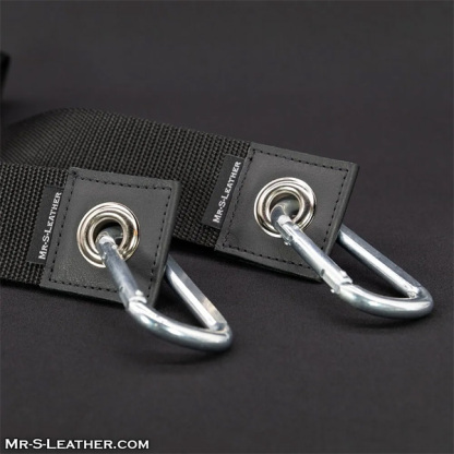 Mr.S Leather Nylon Webbing Tri Stirrups 