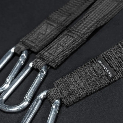 Mr.S Leather Noise Free Sling Link | Black 