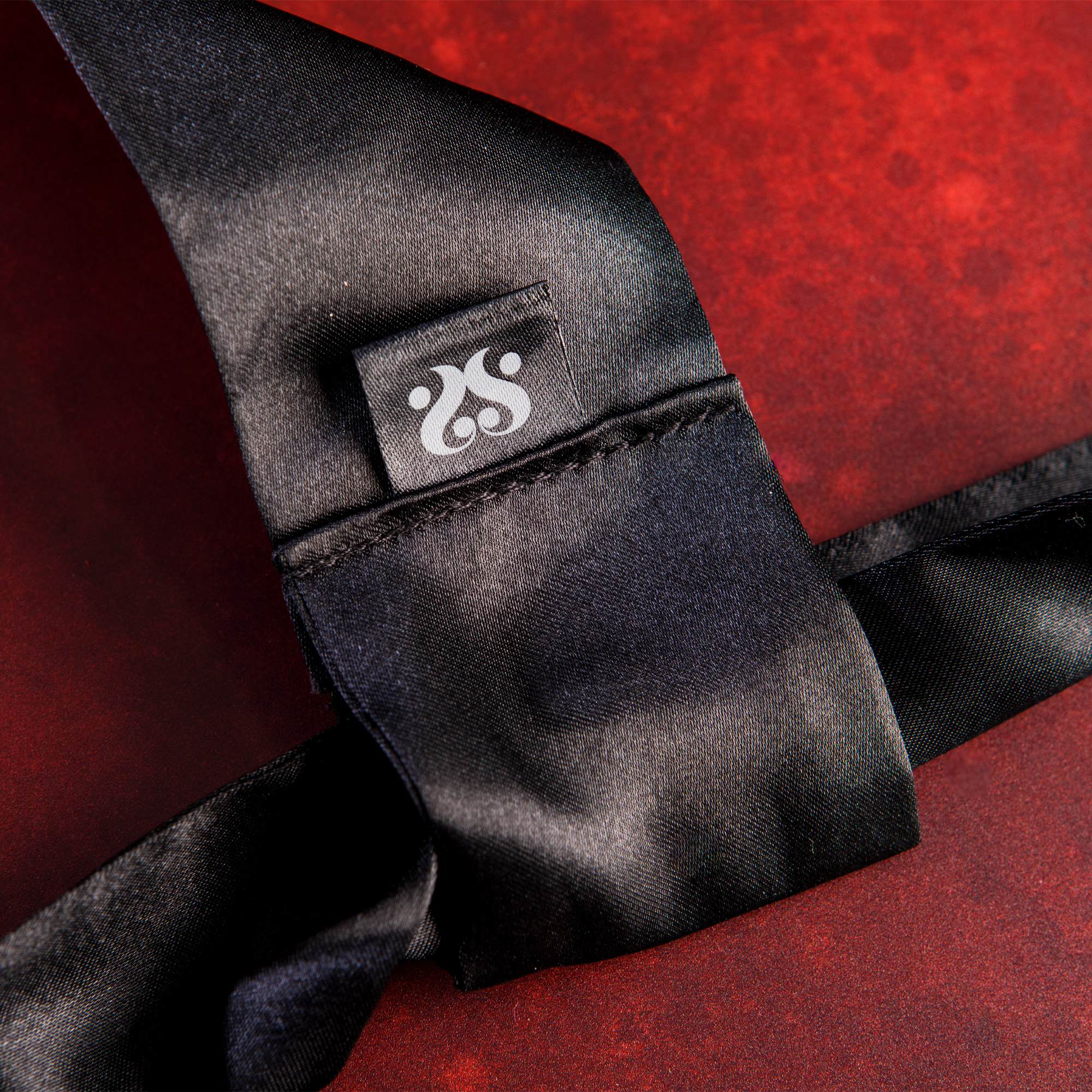 SEI MIO - Nights in Tied Satin - 2 x Silk Sash Restraints