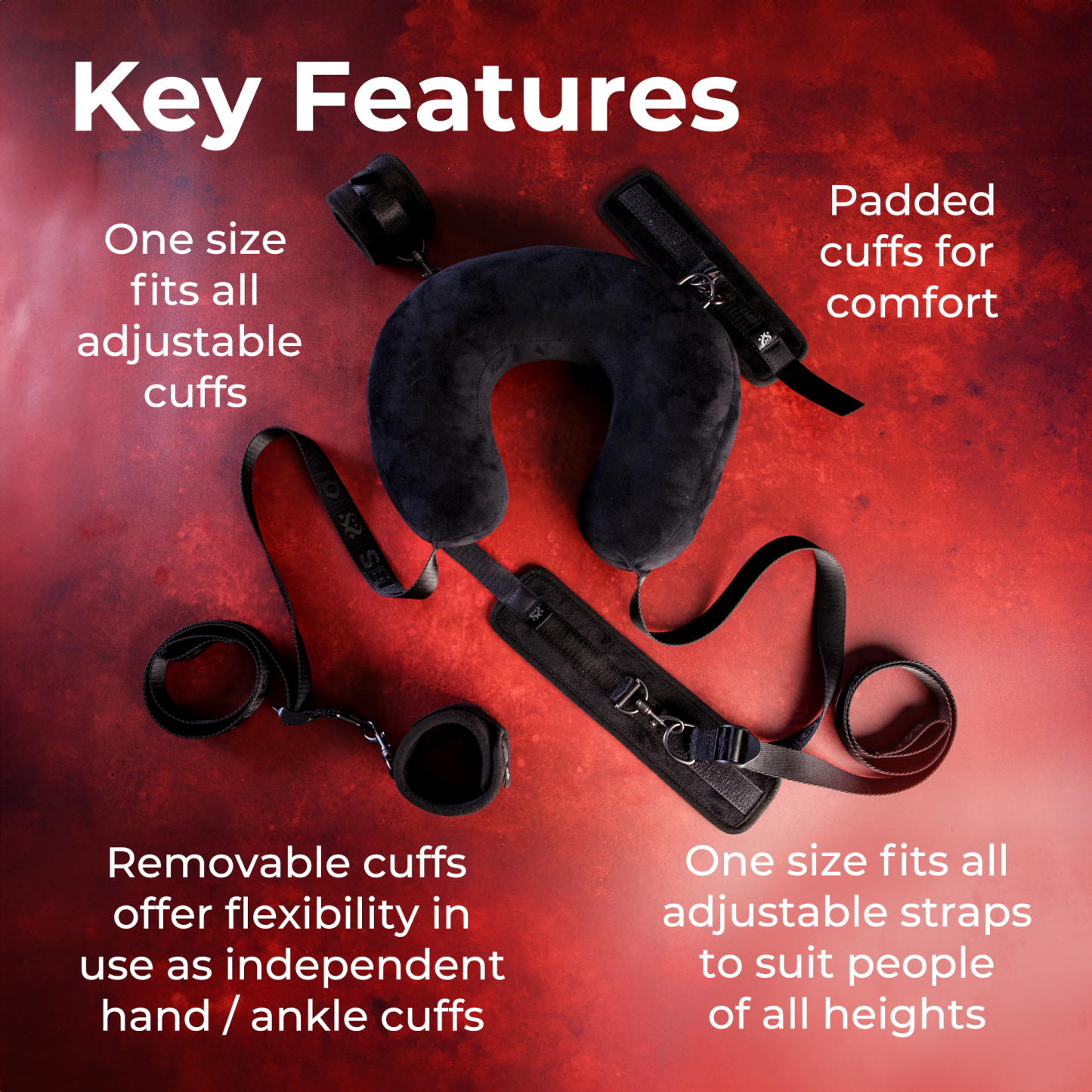 SEI MIO - Comfortably in Control - Deluxe Sex Position Restraint System