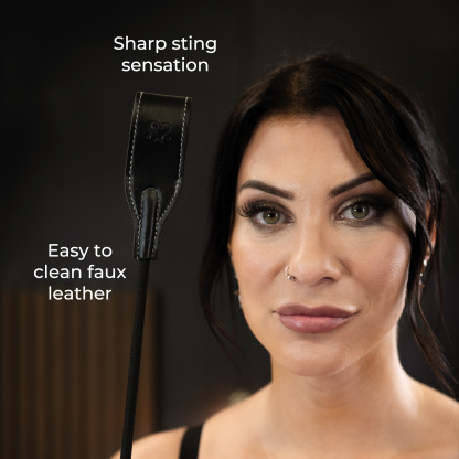 SEI MIO - Rein in Desire - Faux Leather Riding Crop