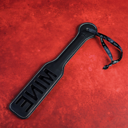 SEI MIO - You're All Mine - ‘MINE’ Impression Spanking Paddle