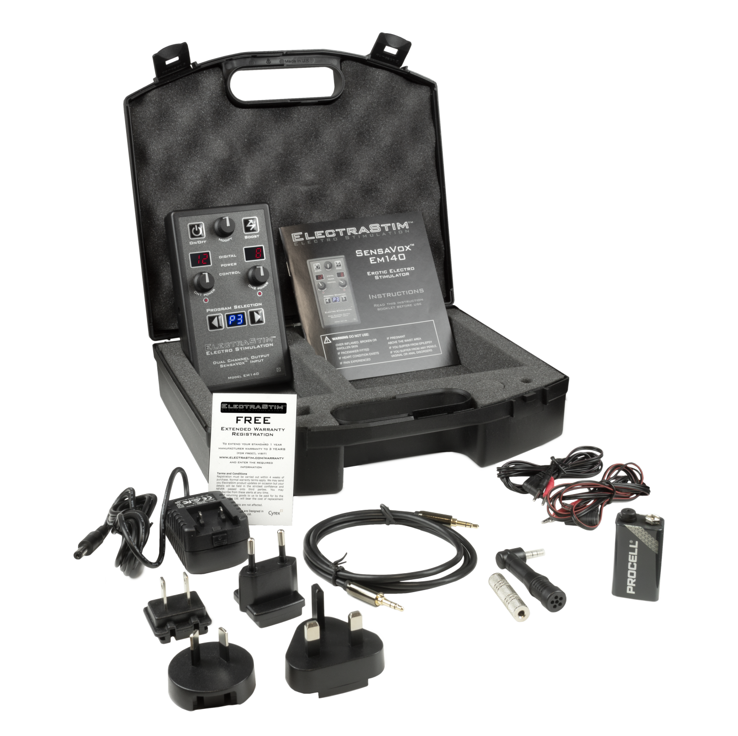 ElectraStim SensaVox Electro Sex Stimulator | UberKinky