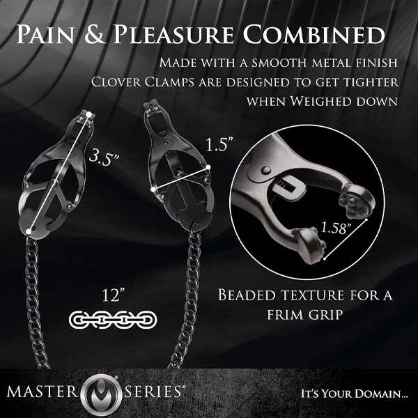 Master Series Reign Tweezer Style Nipple Vice