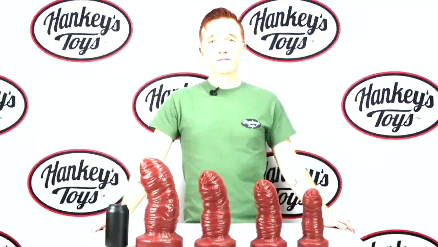Mr Hankey's HungerFF Prolapse Dildo 7.2 Inches to 9.3 Inches (3 Sizes)
