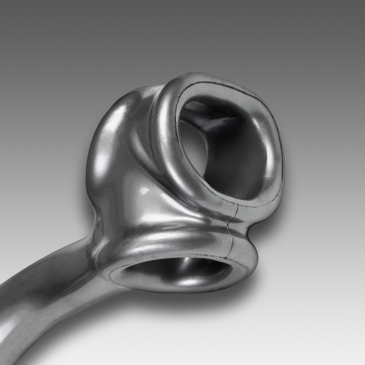 Oxballs ALIEN PUP-TAIL Plug with Cocksling | Silver