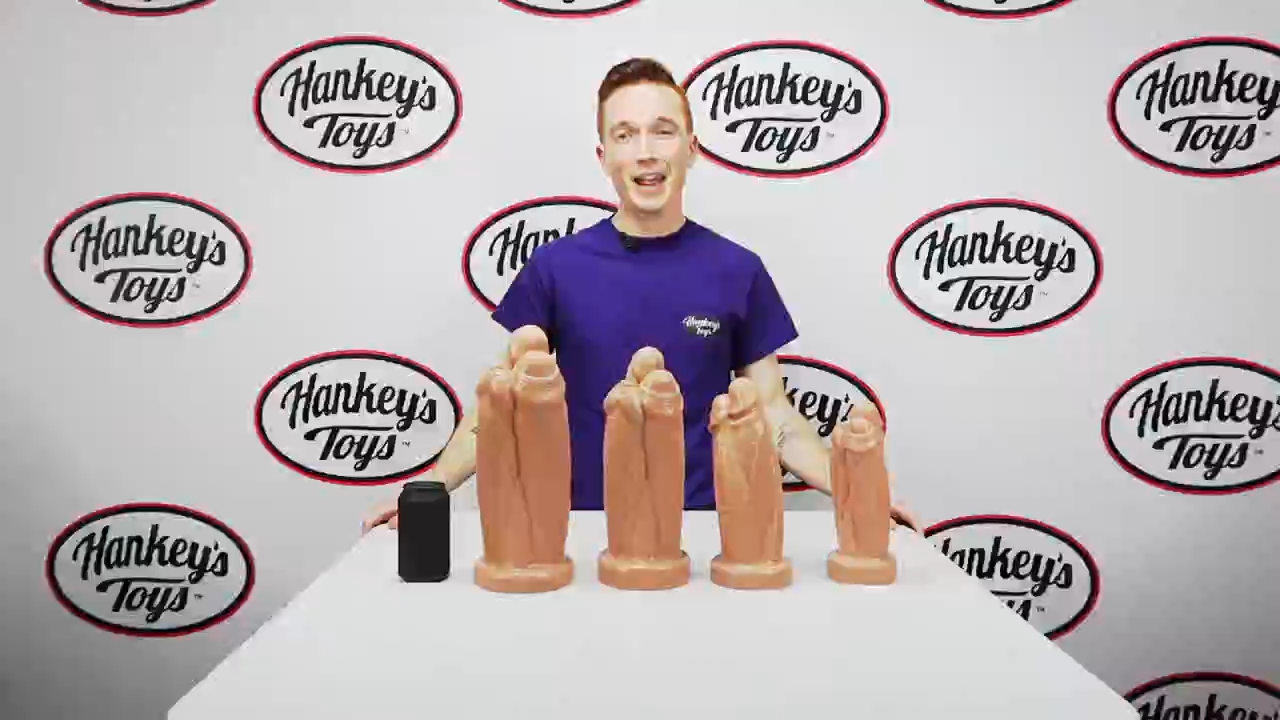 Mr Hankey's Three Amigos Dildo 8 Inches to 12 Inches (3 Sizes)