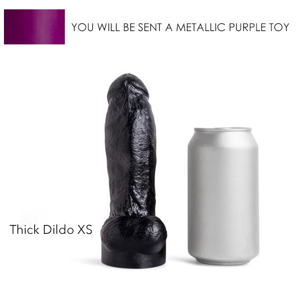 Mr Hankey's THICK Dildo: Metallic Purple XS| 5.5 Inches