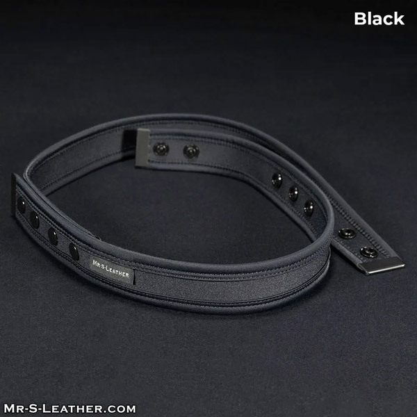 Mr. S Leather Neo Chastity Waist Strap | Black