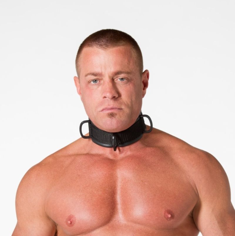 665 INC | Neoprene Bondage Collar | Black | S/M