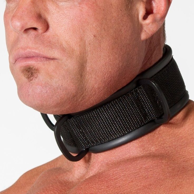 665 INC | Neoprene Bondage Collar | Black | S/M