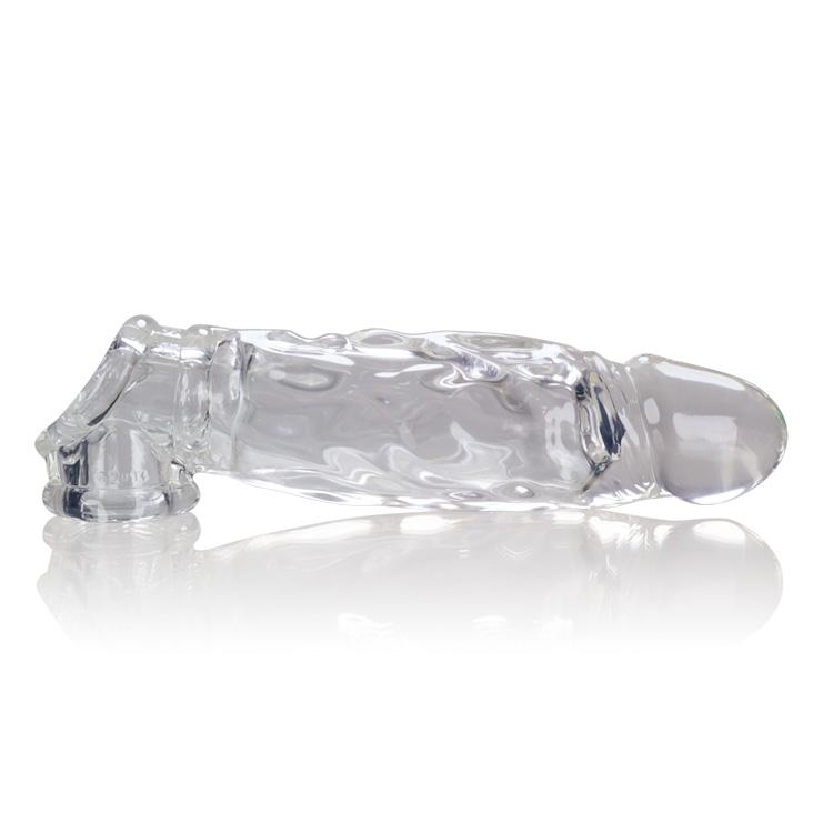 Oxballs BUTCH Cock Extender Sheath with Cocksling | Clear