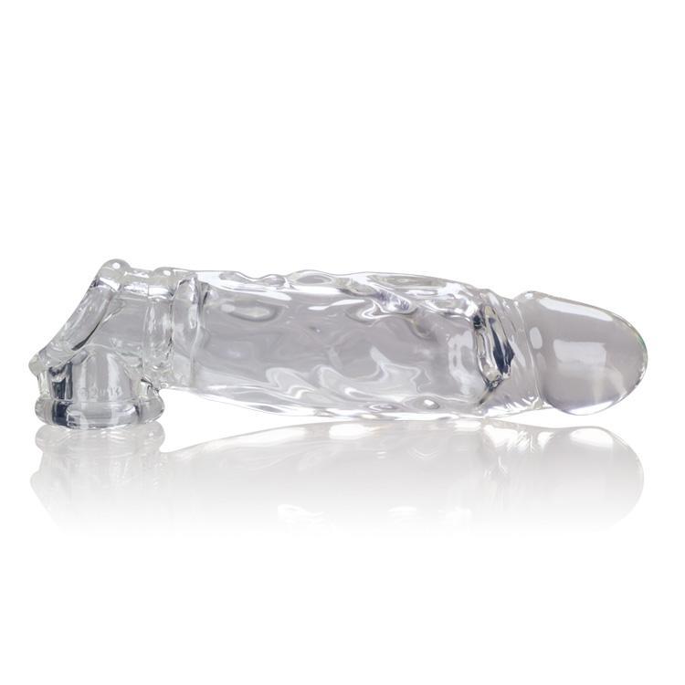 Oxballs BUTCH Cock Extender Sheath with Cocksling | Clear