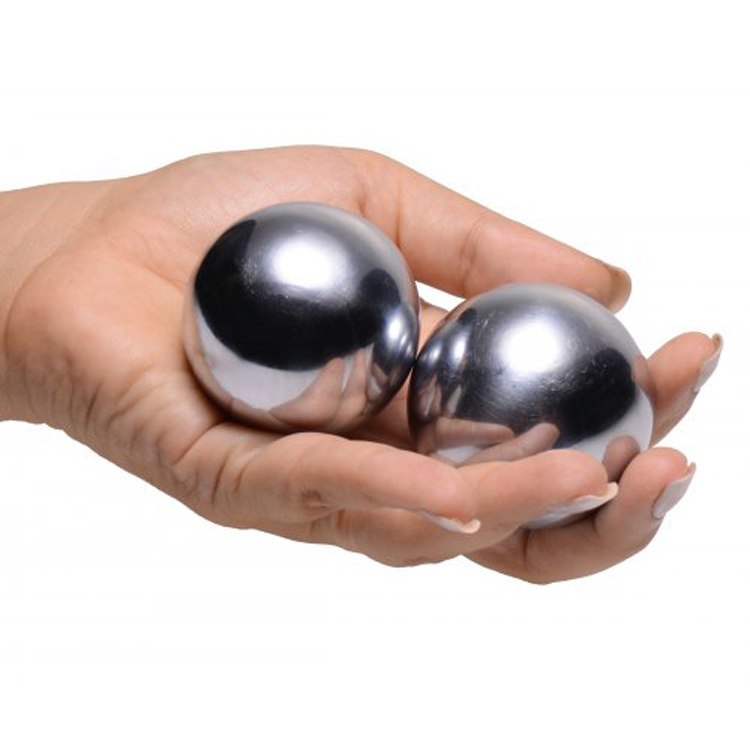 Master Series Titanica Extreme Steel Orgasm Balls | UberKinky