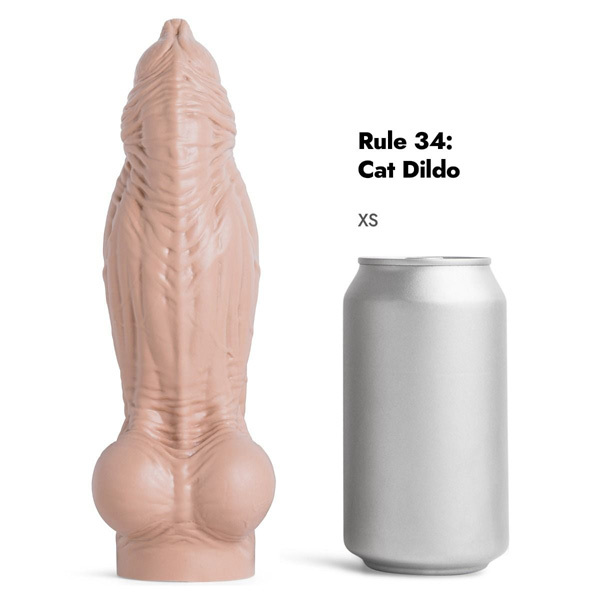 Mr Hankey's RULE 34: CAT DILDO  XS: | ? Inches