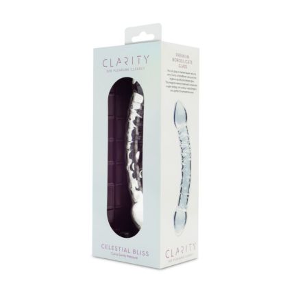 Clarity Glass Dildo - Celestial Bliss