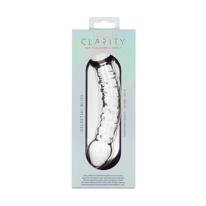 Clarity Glass Dildo - Celestial Bliss
