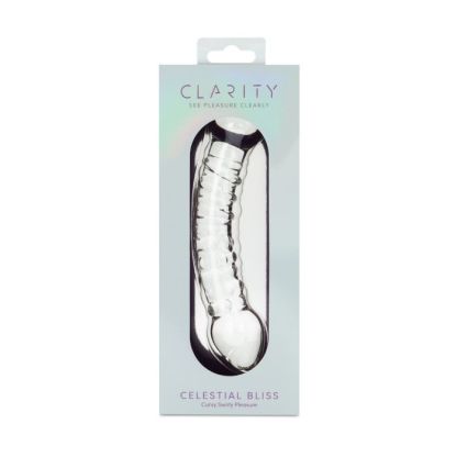 Clarity Glass Dildo - Celestial Bliss