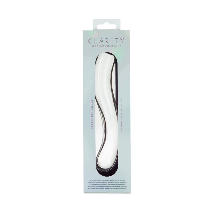 Clarity Glass Dildo - Celestial Curve