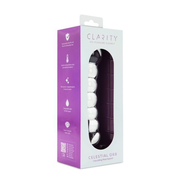 Clarity  Glass Dildo - Celestial Orb