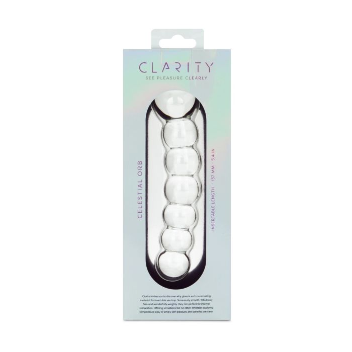 Clarity  Glass Dildo - Celestial Orb