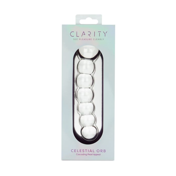 Clarity  Glass Dildo - Celestial Orb