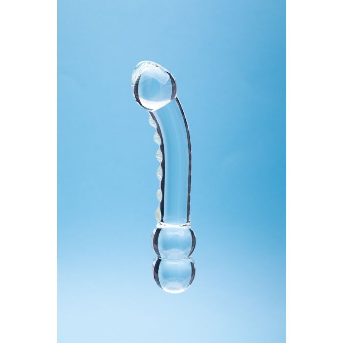 Clarity Glass Dildo - Celestial Ridge