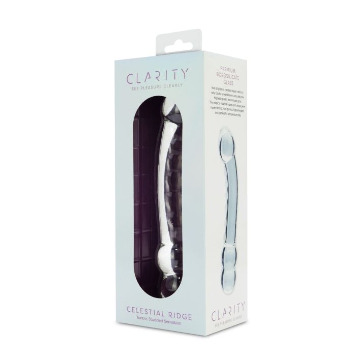 Clarity Glass Dildo - Celestial Ridge