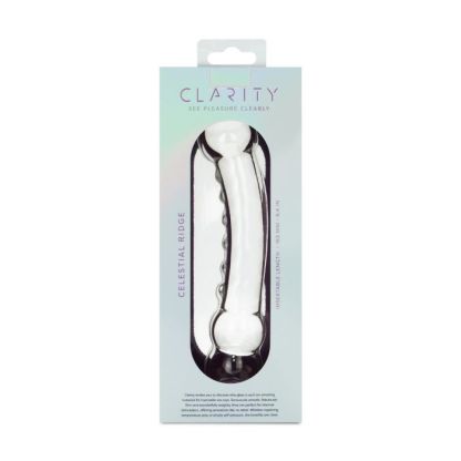 Clarity Glass Dildo - Celestial Ridge