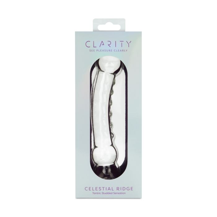 Clarity Glass Dildo - Celestial Ridge