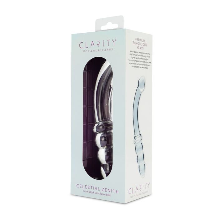 Clarity Glass Dildo - Celestial Zenith