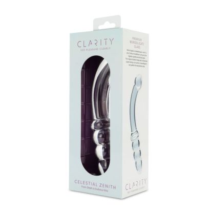 Clarity Glass Dildo - Celestial Zenith
