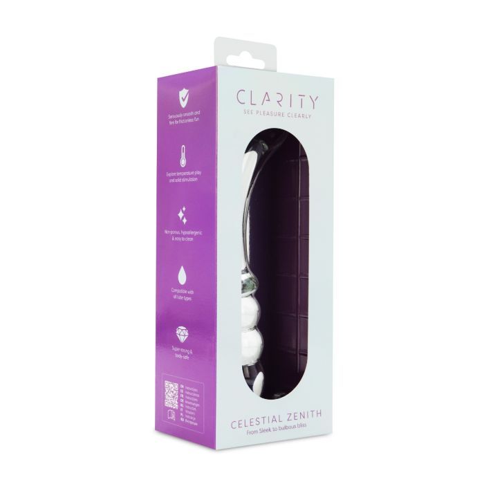 Clarity Glass Dildo - Celestial Zenith