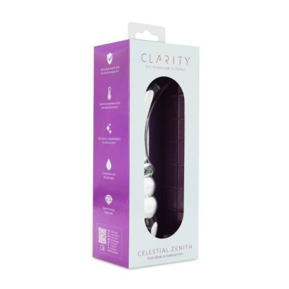Clarity Glass Dildo - Celestial Zenith