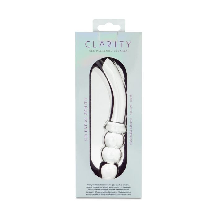 Clarity Glass Dildo - Celestial Zenith