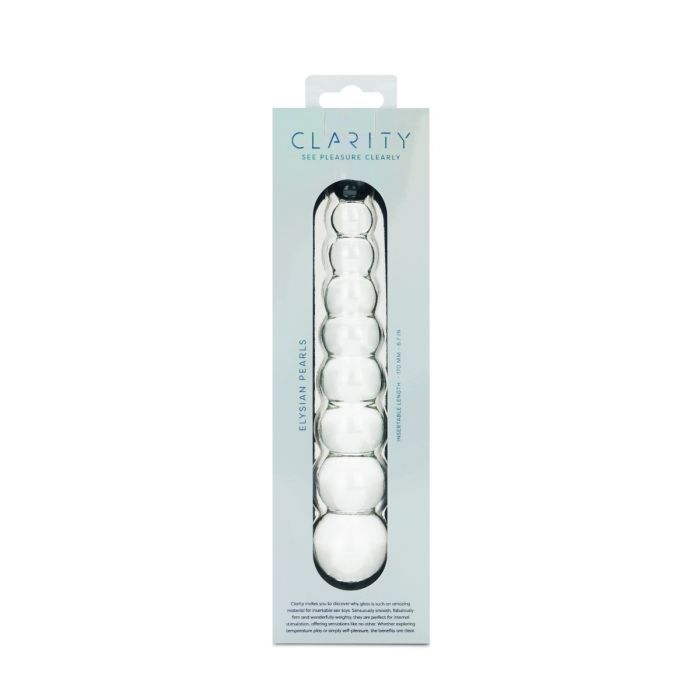 Clarity Glass Dildo - Elysian Pearls