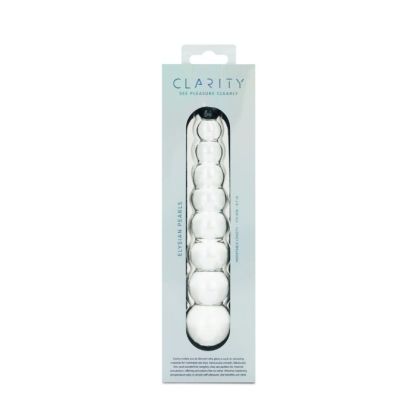 Clarity Glass Dildo - Elysian Pearls