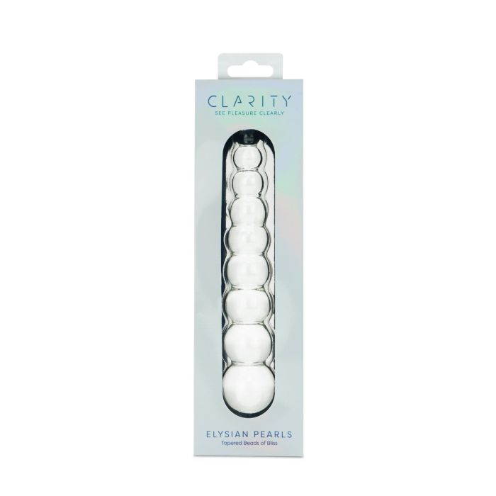 Clarity Glass Dildo - Elysian Pearls