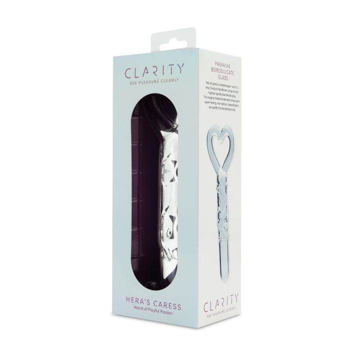 Clarity Glass Dildo - Hera's Caress