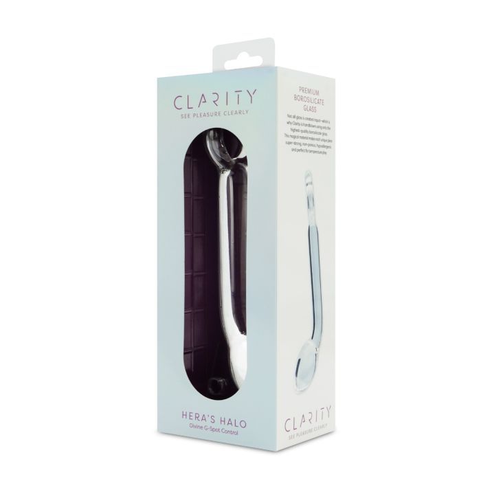 Clarity Glass Dildo - Hera's Halo